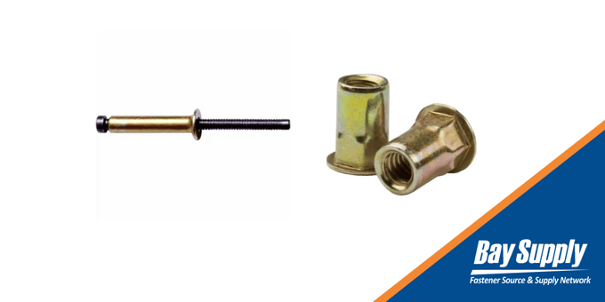 Variety of different types of automotive fasteners